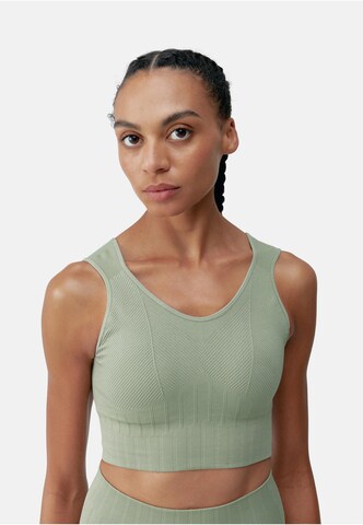 Born Living Yoga Top 'Annapurna' in Green: front
