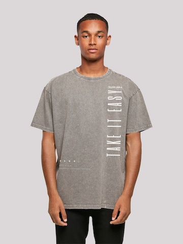 F4NT4STIC Shirt in Grey: front