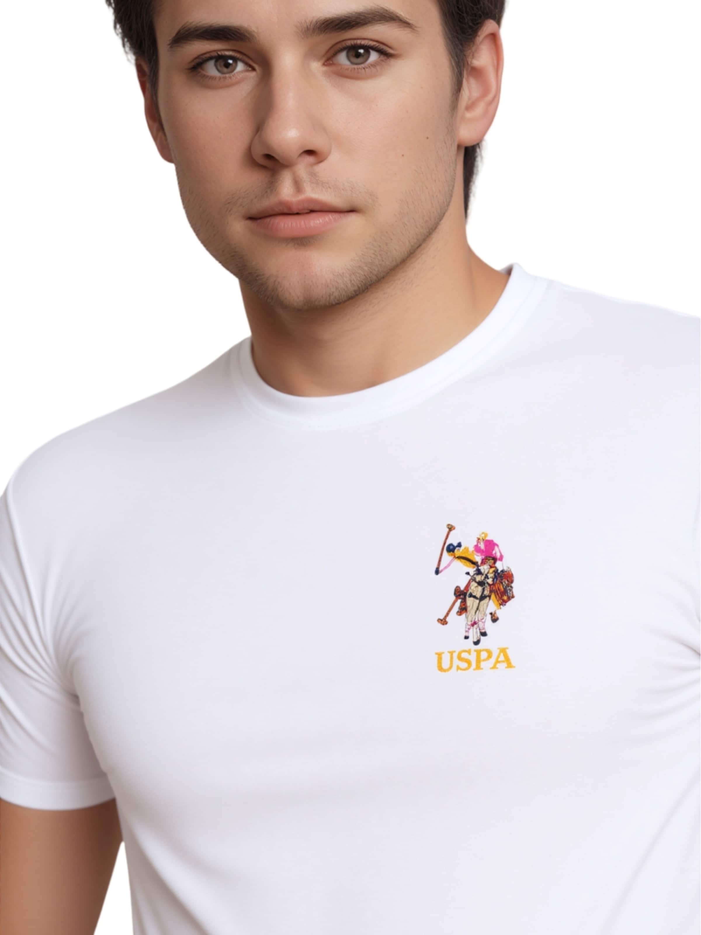 Maglietta di U.S. POLO ASSN. in bianco