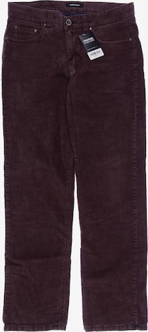 Walbusch Pants in 33 in Brown: front