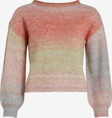 Vila Petite Sweater in Orange: front