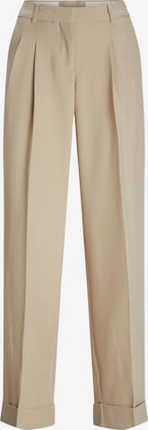 JJXX Pleated Pants 'Mary' in Beige: front