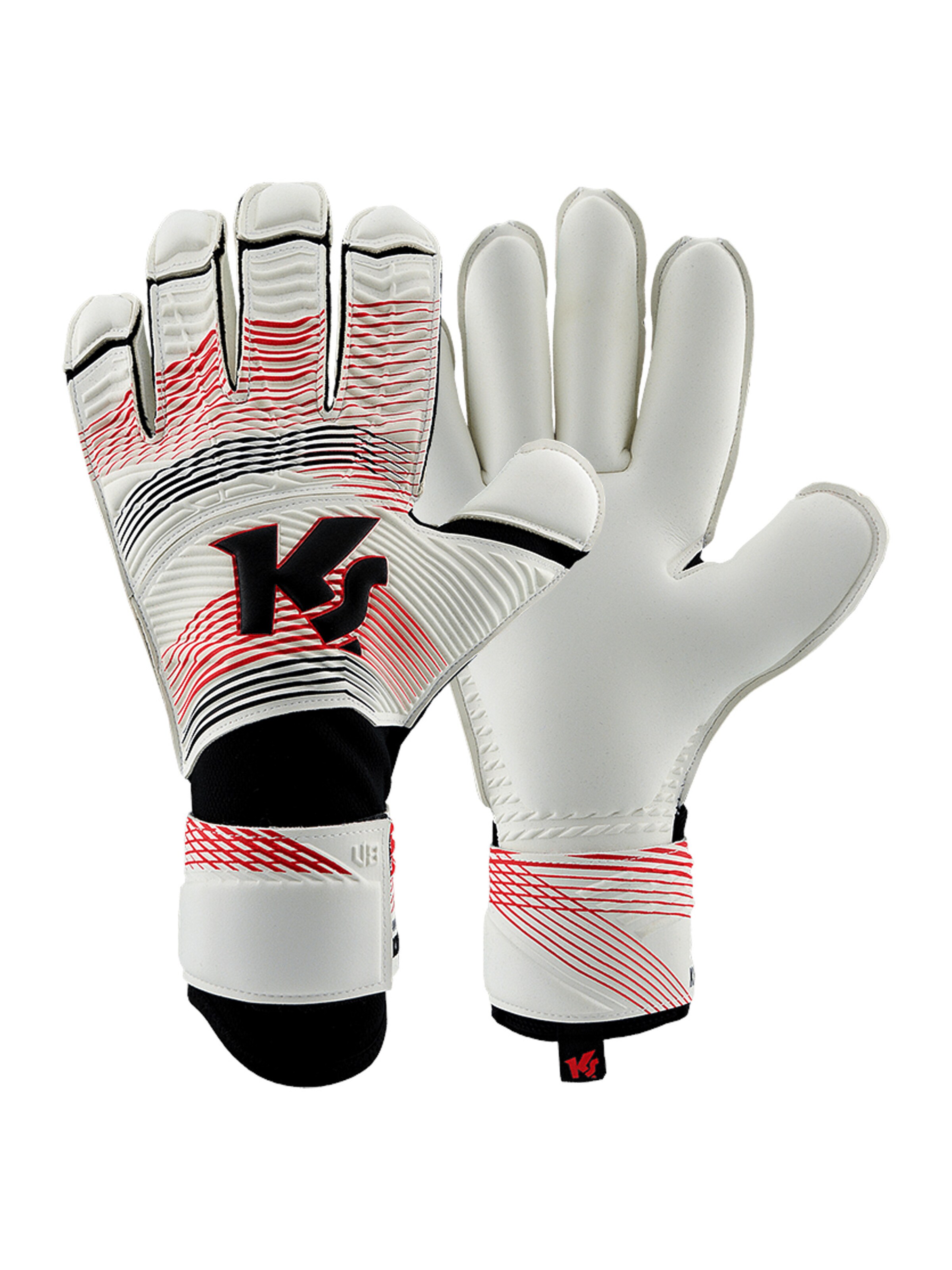 KEEPERsport Sporthandschuhe in Weiß: Vorderseite