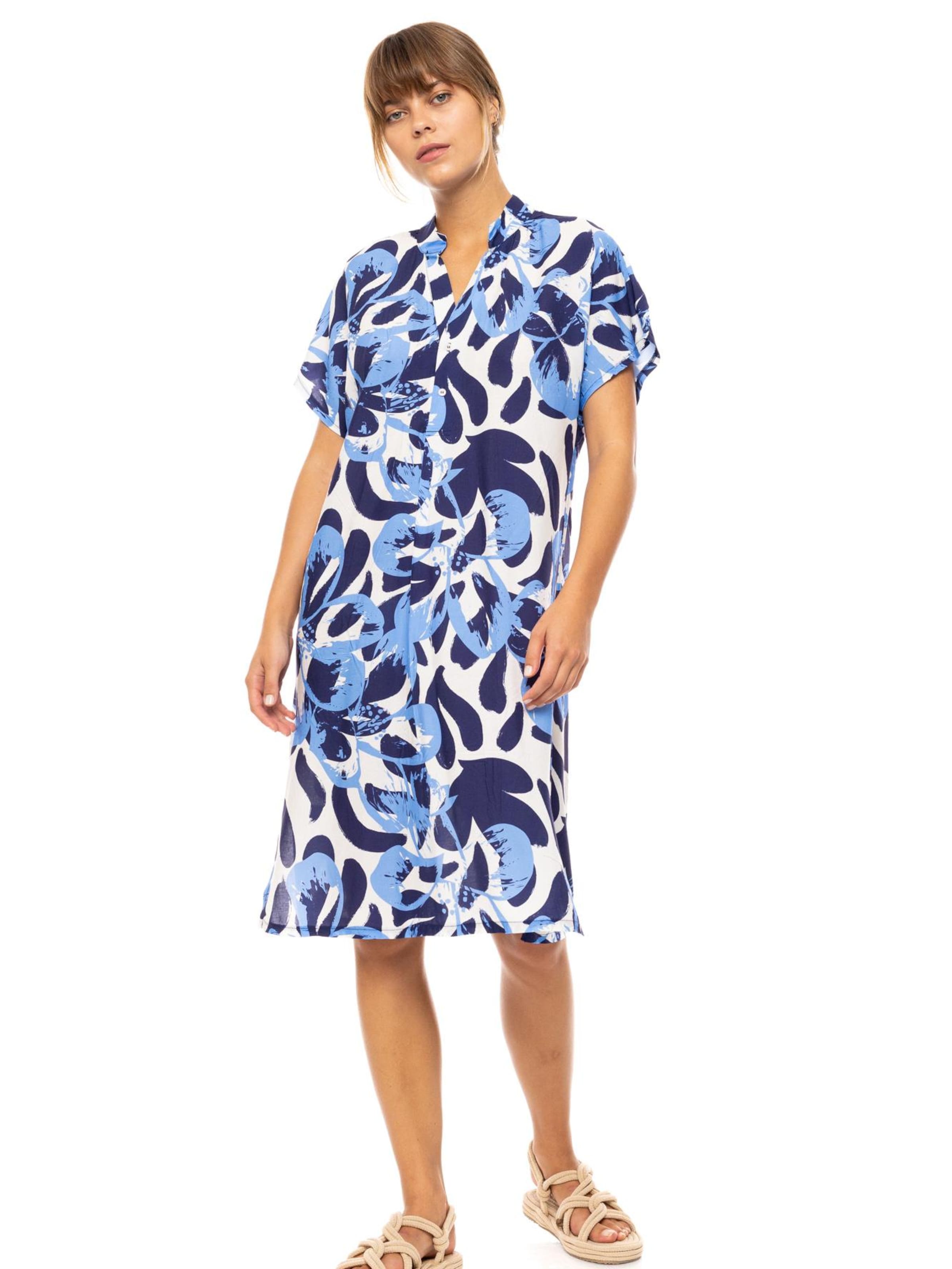 Pink Label Summer Dress in Blue