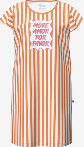 Ulla Popken Nightgown in Orange: front