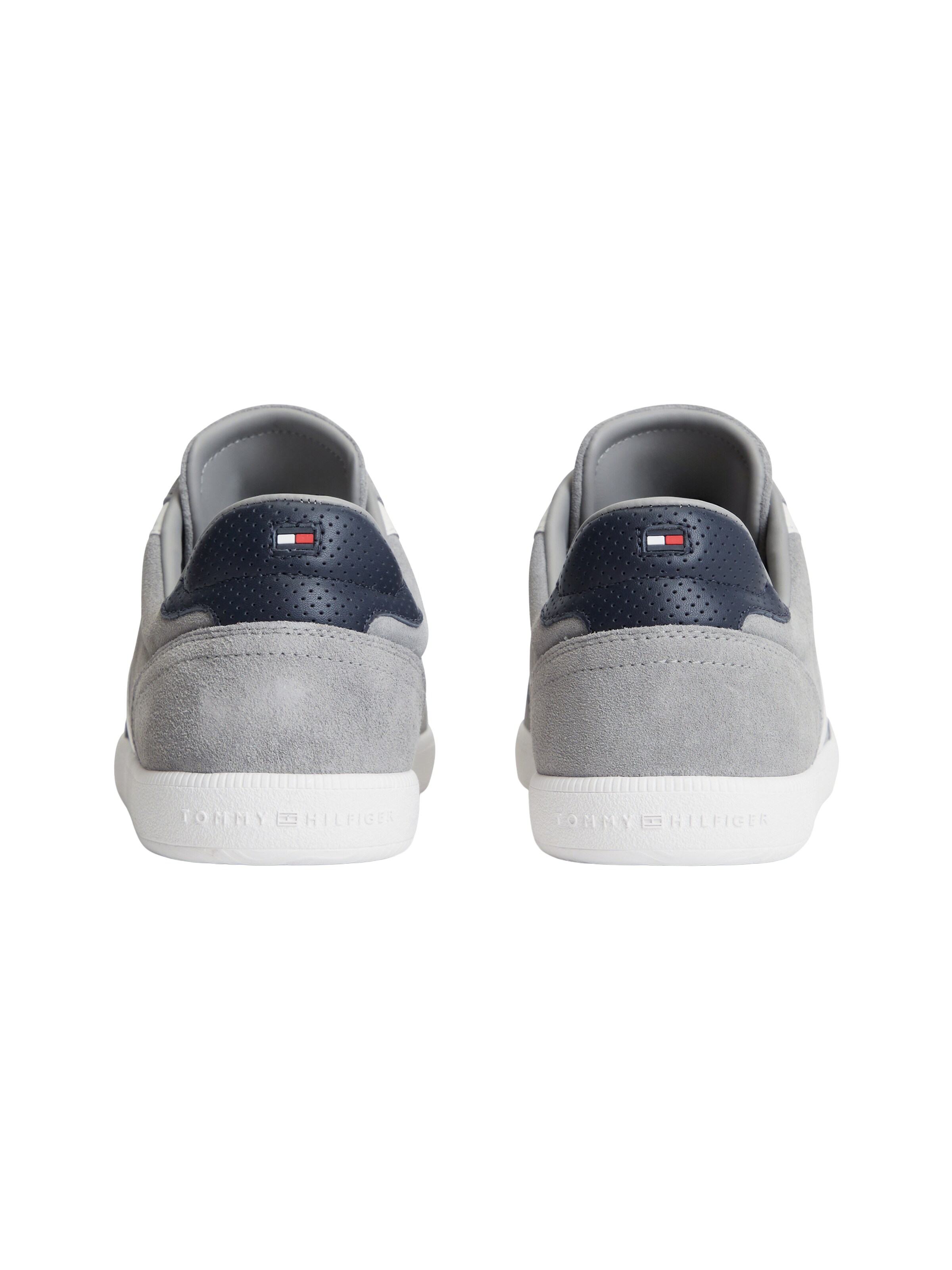 Baskets basses 'TRIBECA' TOMMY HILFIGER en gris : derrière