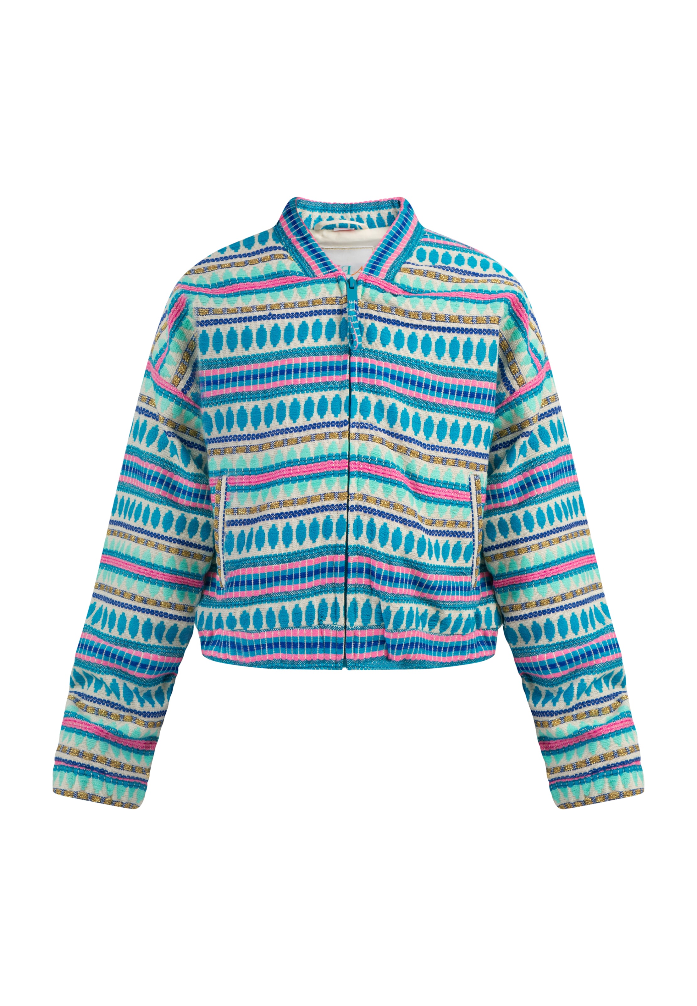 IZIA - Chaqueta de entretiempo en azul: frente