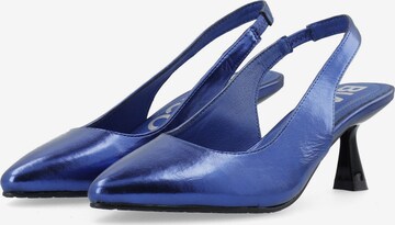 Bianco Slingback Pumps in Blue