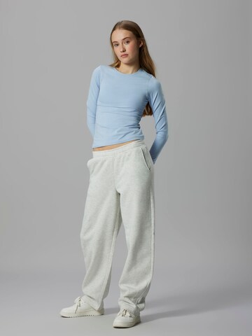 LMTD Wide Leg Bukser i grå