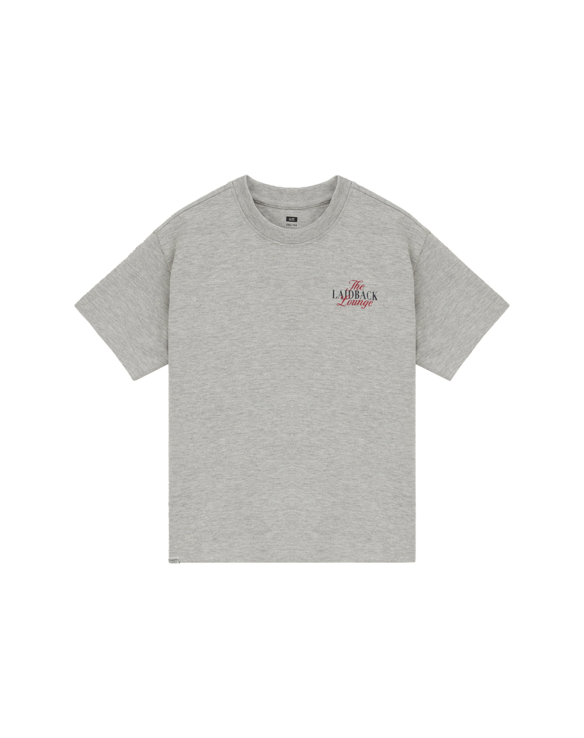 WE Fashion - Camiseta en gris: frente