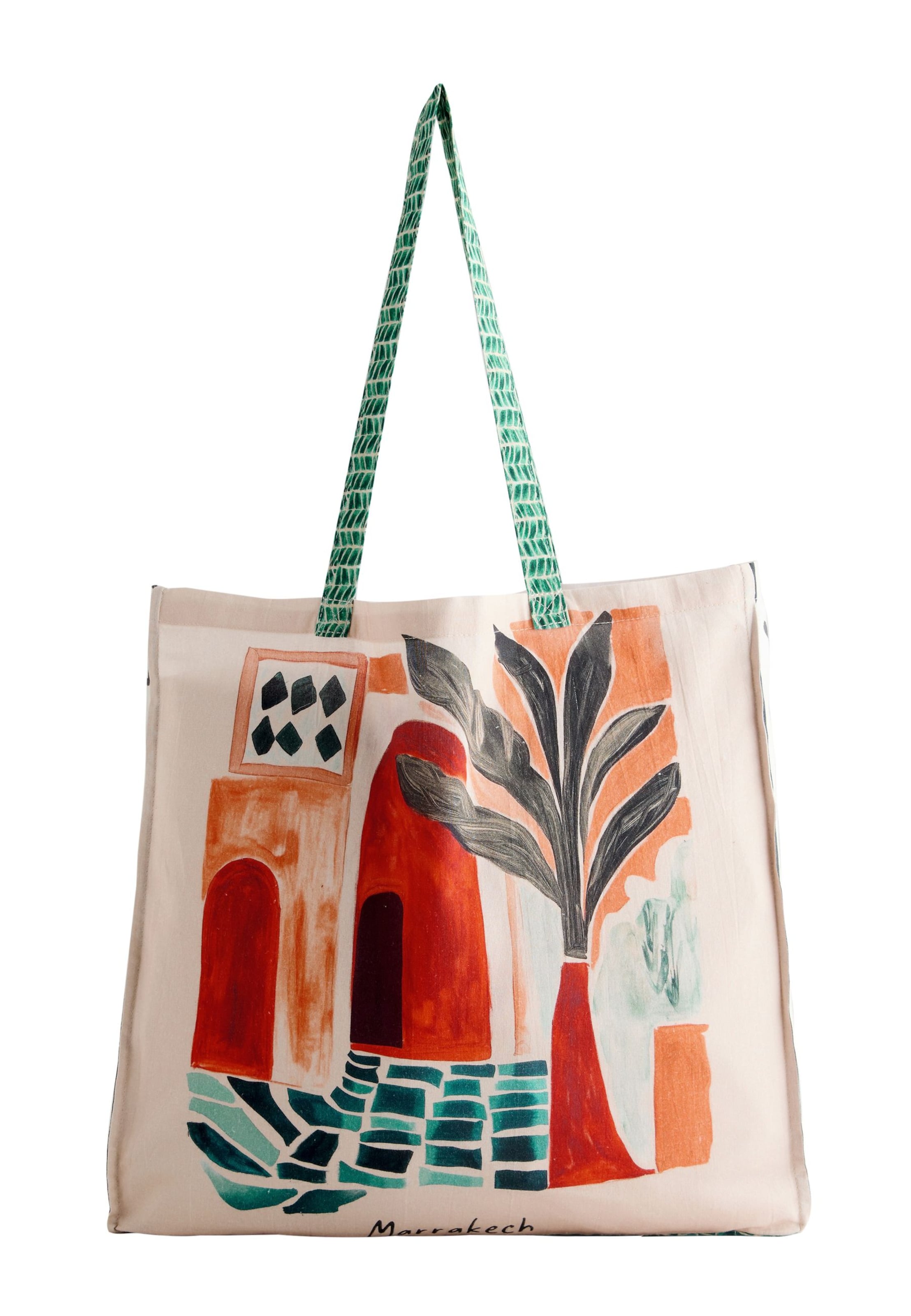 bēšs Next "Shopper" tipa soma: no priekšpuses