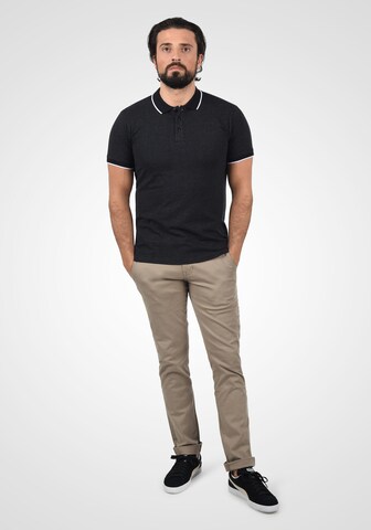 !Solid Shirt 'Sava' in Schwarz