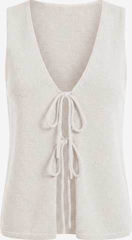 Imily BelaKardigan bez rukava - bijela boja: prednji dio