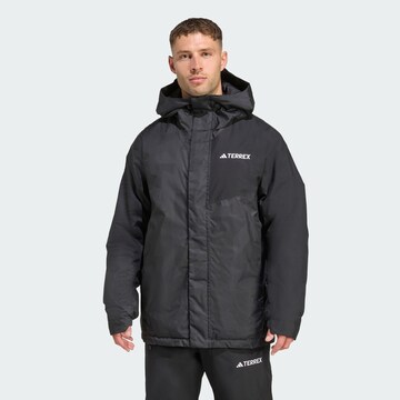 ADIDAS TERREX Outdoor jacket in Black: front