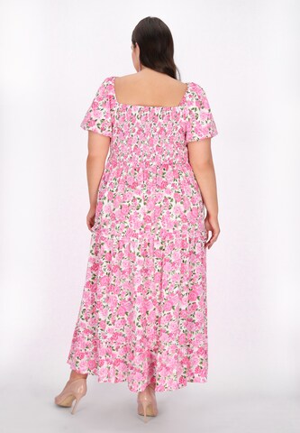 faina Summer dress in Pink