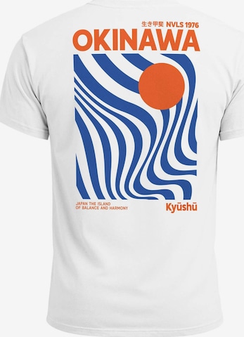 Neverless Shirt 'Okinawa' in White: front