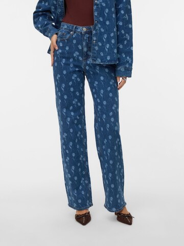 VERO MODA Regular Jeans 'VMTESSA' in Blauw: voorkant