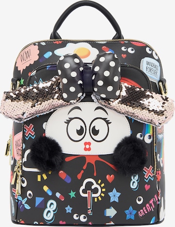 MYMORuksak 'Pop Eyetheme' - crna boja: prednji dio