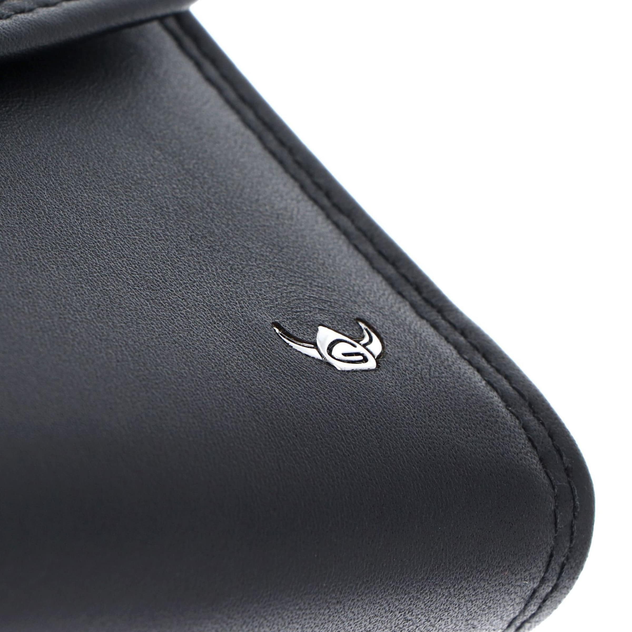 GOLDEN HEAD Portemonnaie 'Polo' in Schwarz
