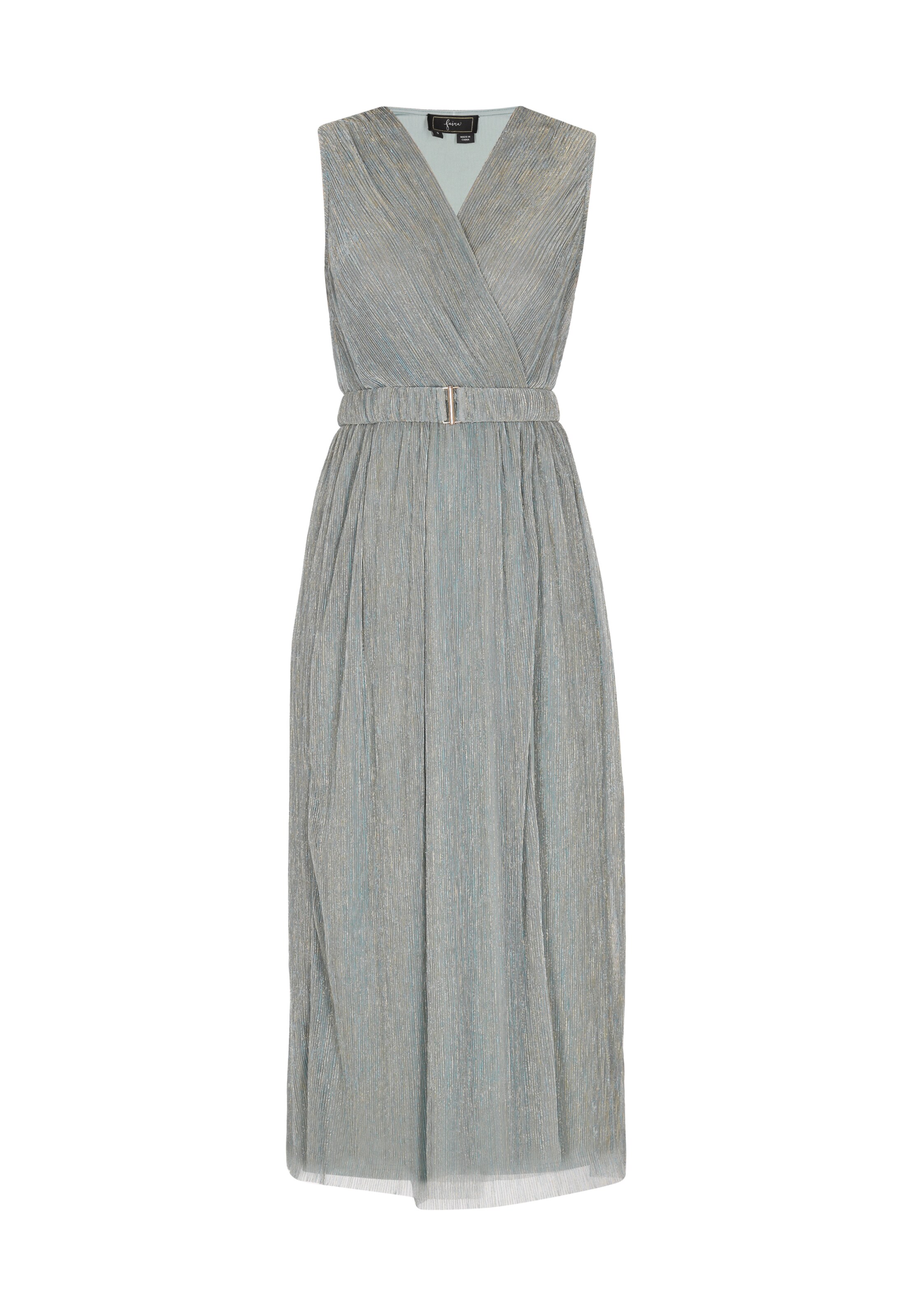 faina Вечернее платье в Серебристый: спереди