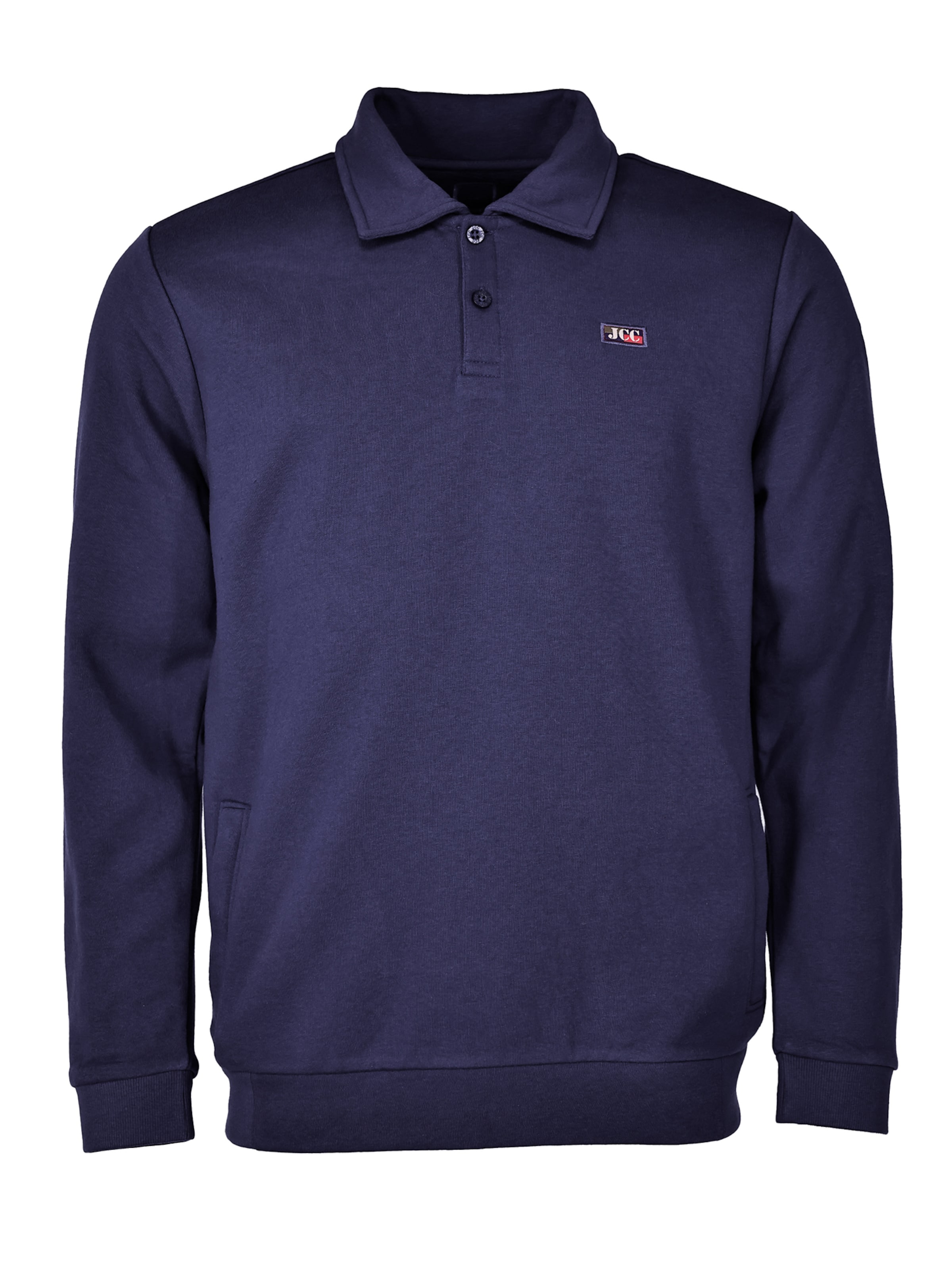 JCC Sweatshirt in Blau: Vorderseite
