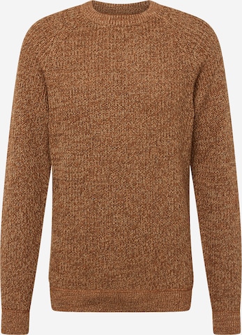 BLEND Trui in Bruin: voorkant