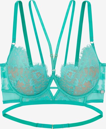 Push-up Soutien-gorge LASCANA en vert : devant