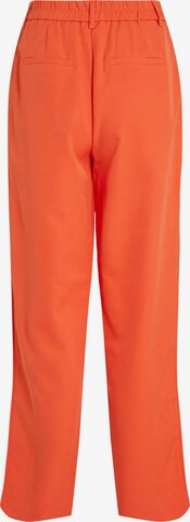 VILA Regular Trousers 'Kammas' in Orange