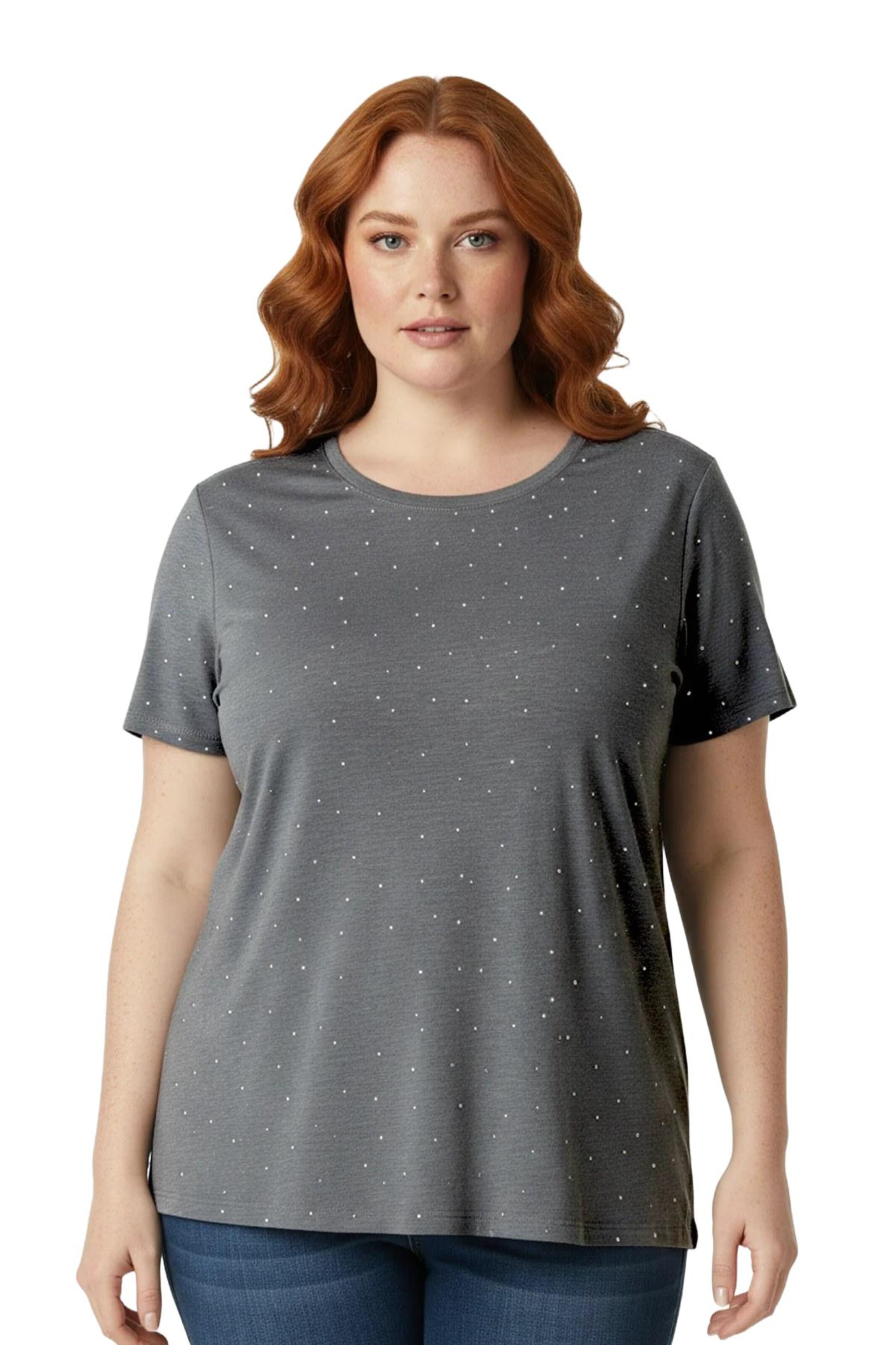 Shape Of You Shirt in Grey: front