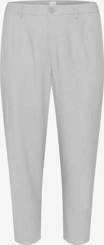 Pantalon à pince 'Merla' KAFFE CURVE en gris : devant