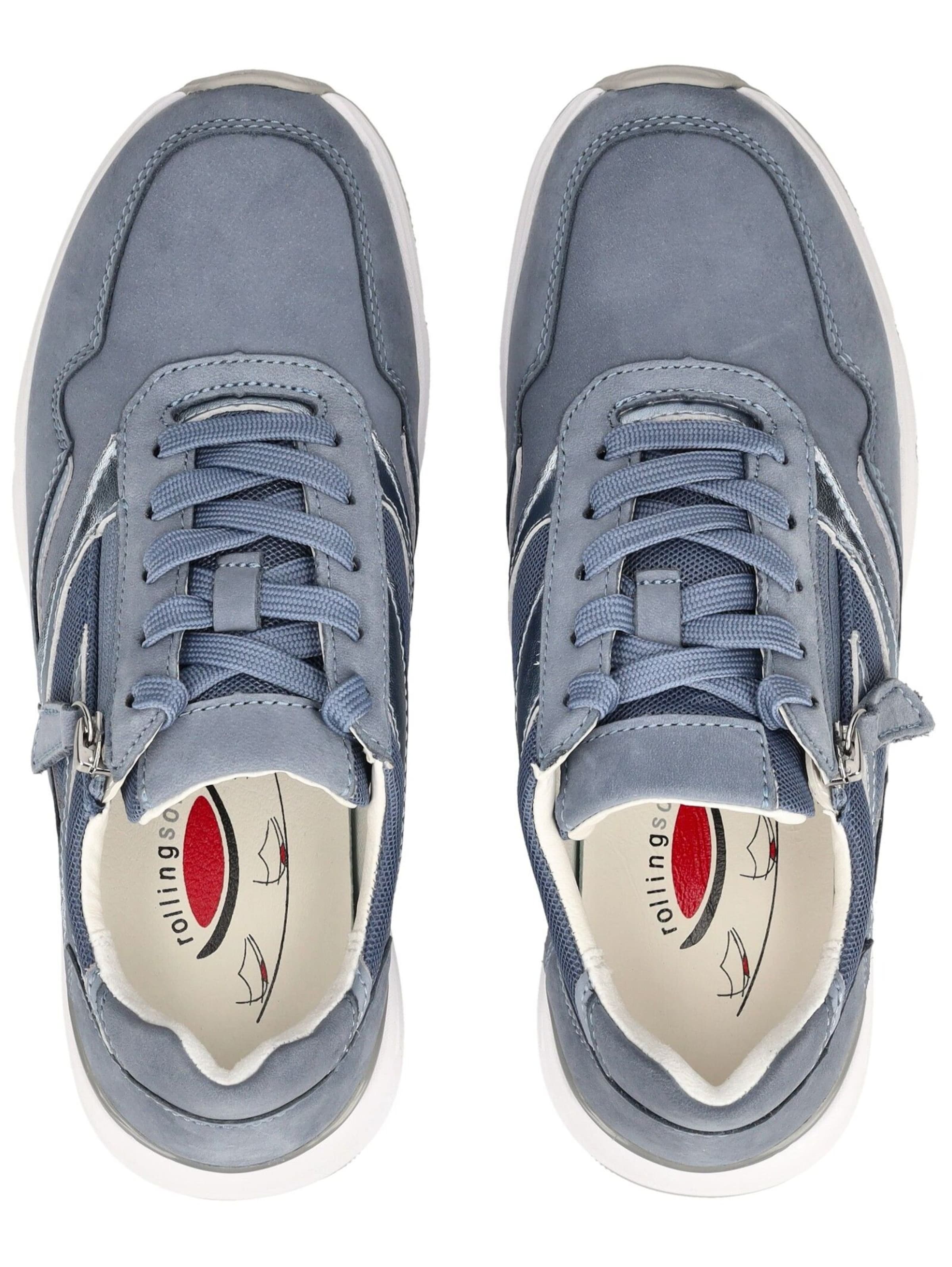 Baskets basses Rollingsoft en bleu