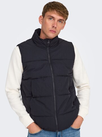 Gilet 'ONSGlobal' Only & Sons en bleu