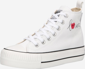 BRITISH KNIGHTS High-Top Sneakers 'KAYA' in White: front