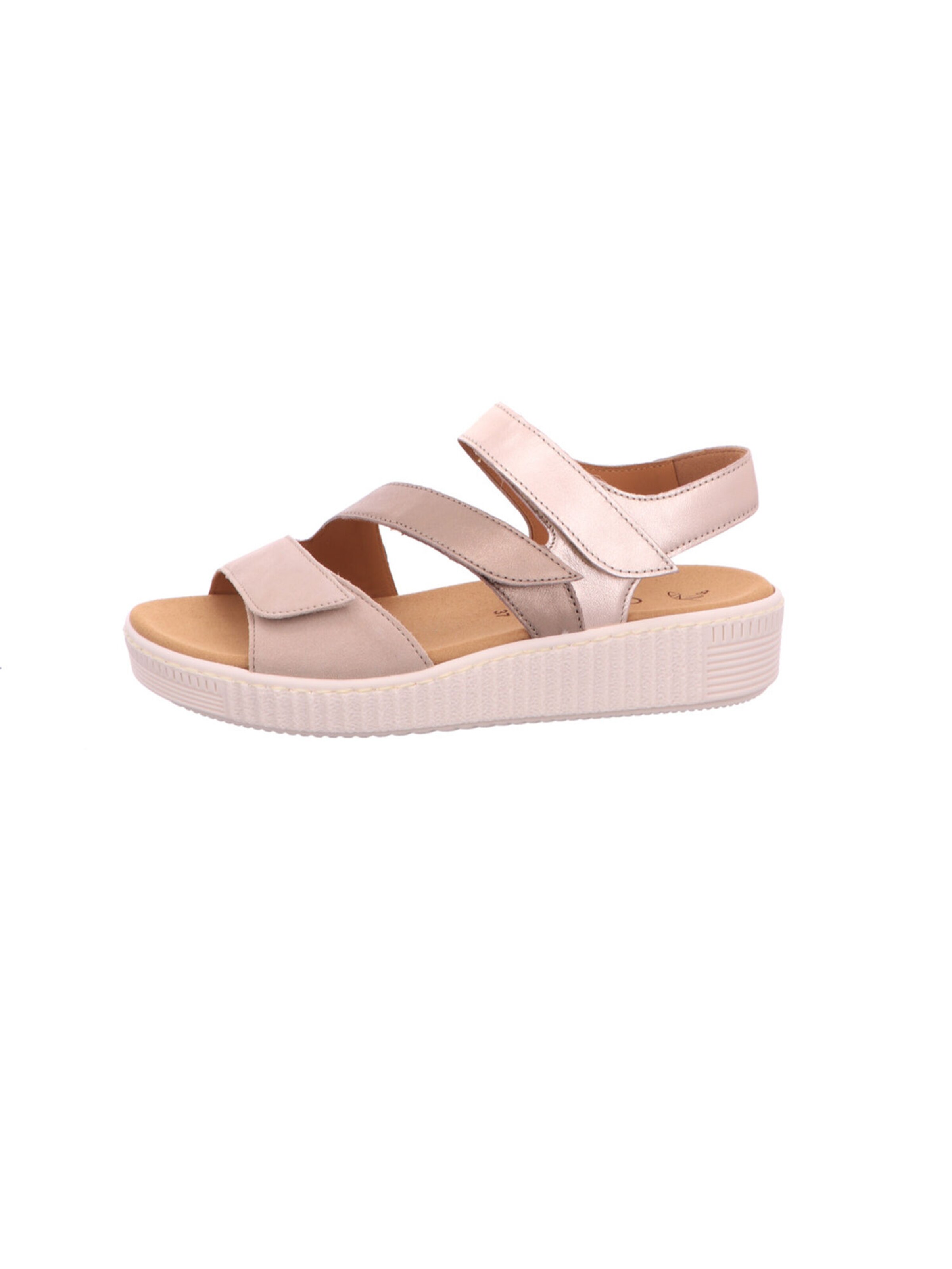 GABOR Sandale in Beige: Vorderseite
