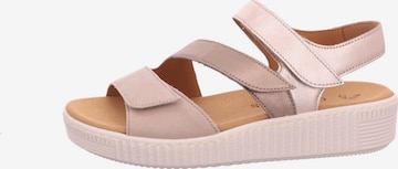 GABOR Sandale in Beige: Vorderseite