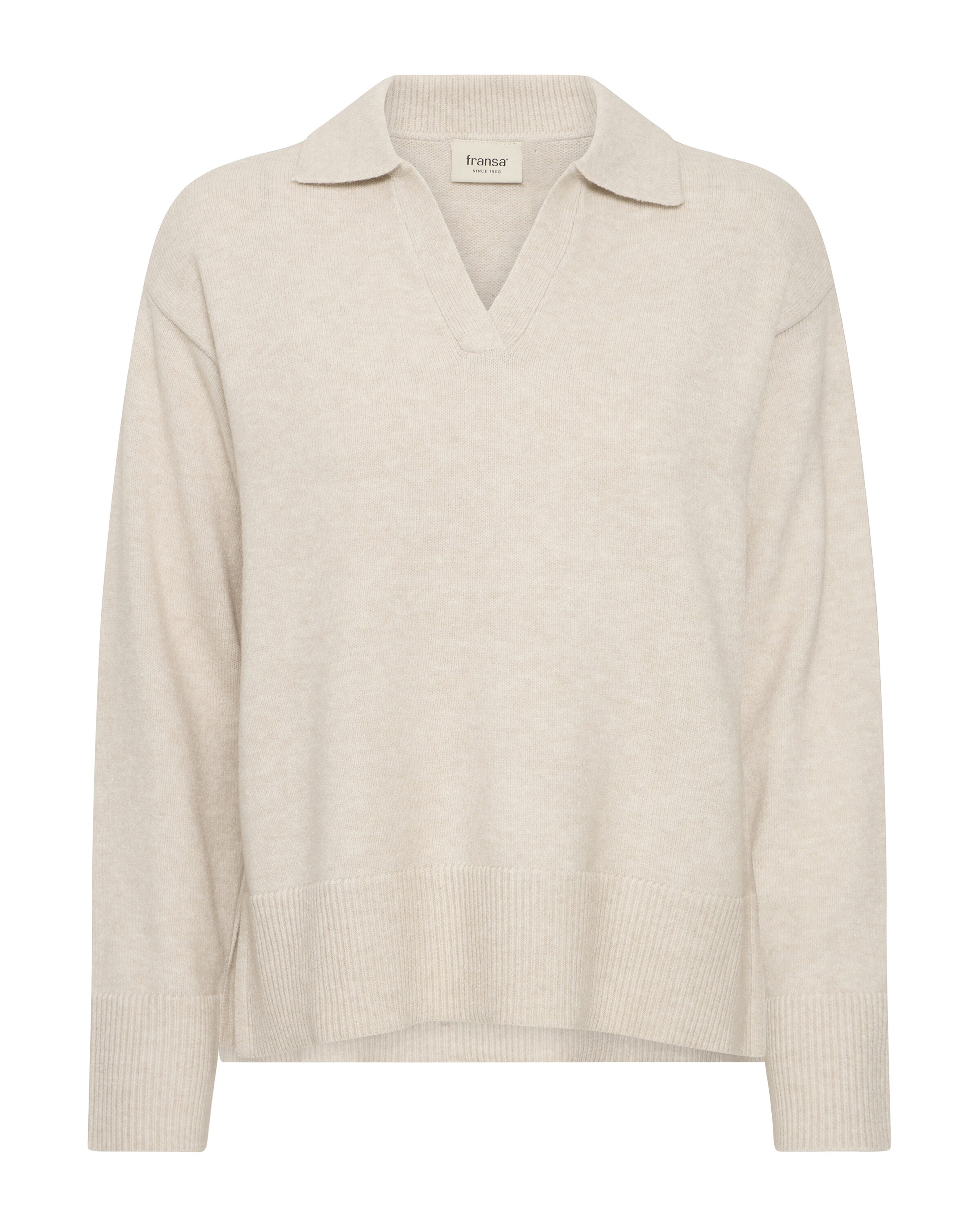 Pull-over 'FRBitte' Fransa en gris : devant