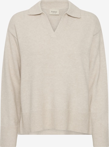 Pull-over 'FRBitte' Fransa en gris : devant