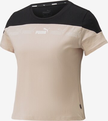 PUMA Shirt 'Around the Block' in Roze: voorkant