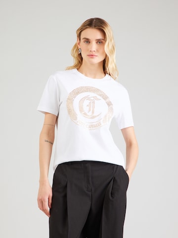 Just Cavalli Majica 'MAGLIETTE' | bela barva: sprednja stran