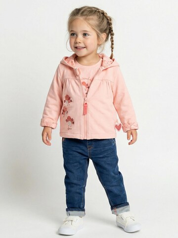 SIGIKID Übergangsjacke 'Wendejacke wattiert Pink Birds' in Pink