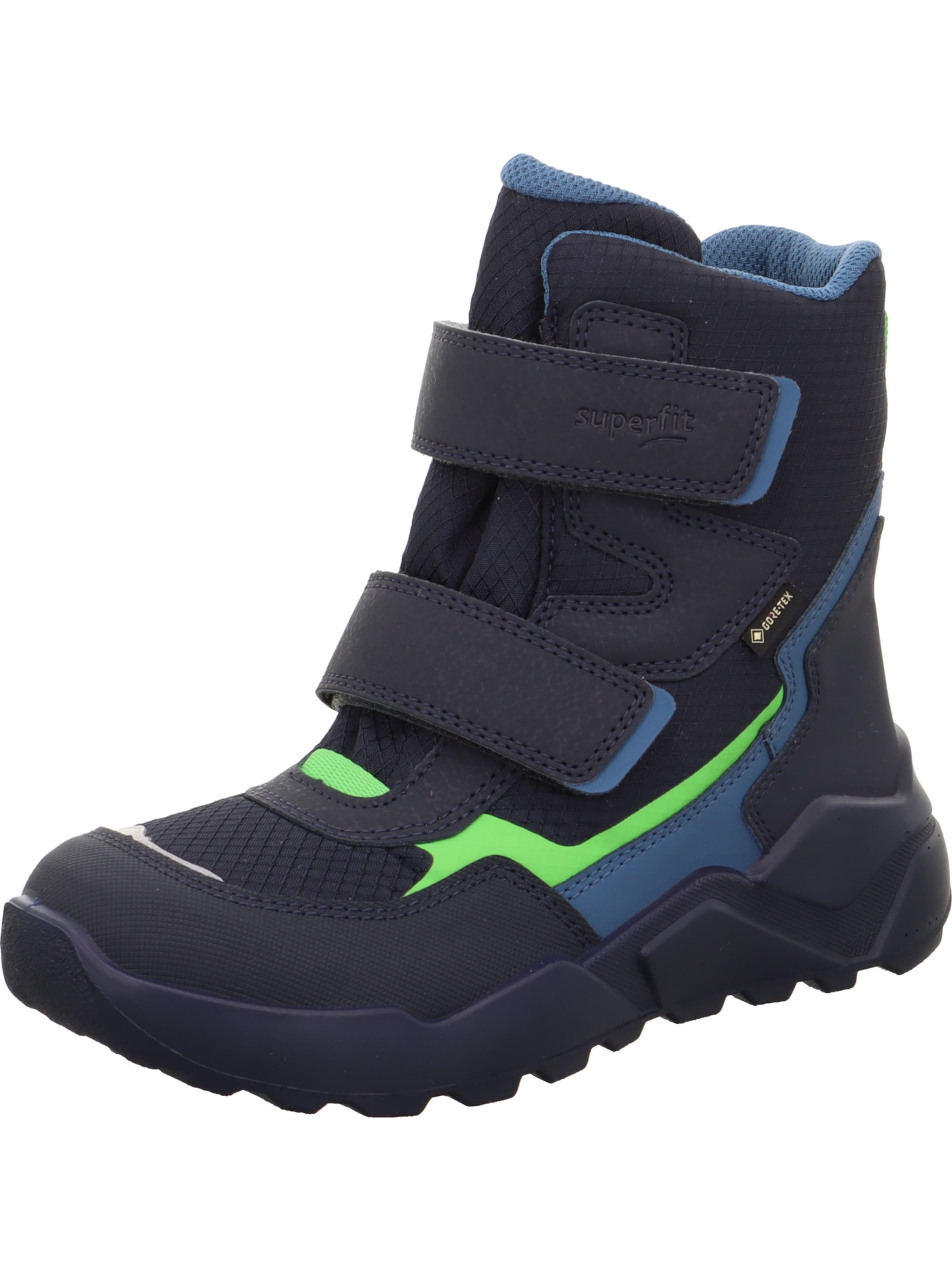 SUPERFIT Boots 'Rocket' in Blue: front