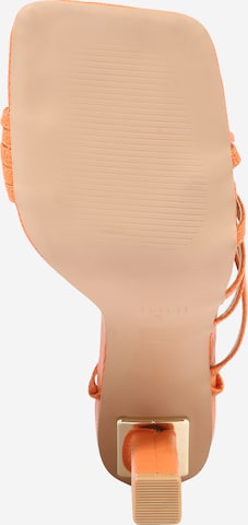 Sandales à lanières 'ROYALTY' Simmi London en orange