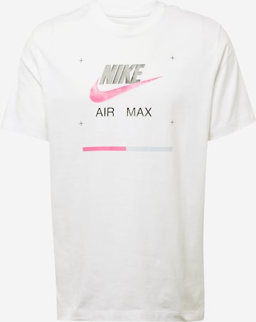 Nike Sportswear T-Shirt in Weiß: predná strana