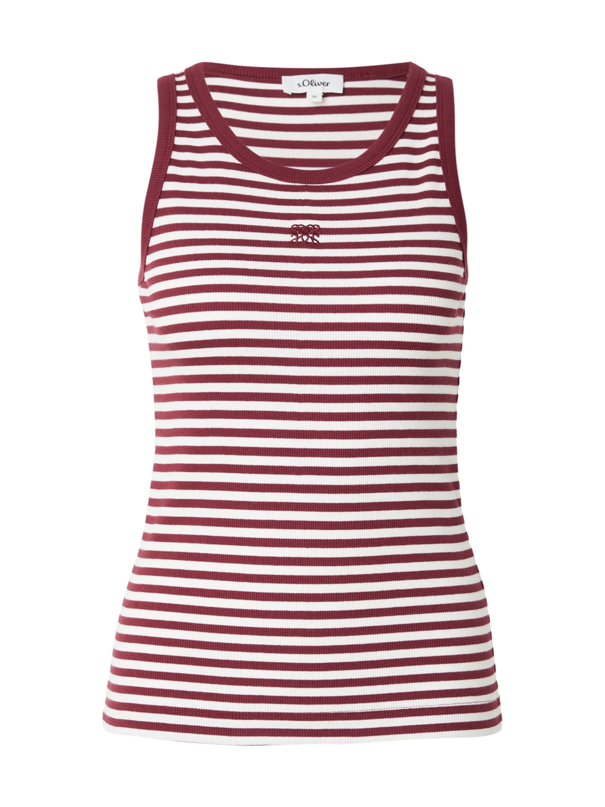 Top di s.Oliver in rosso: frontale