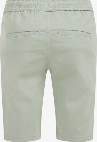 WE Fashion Regular Broek in Groen