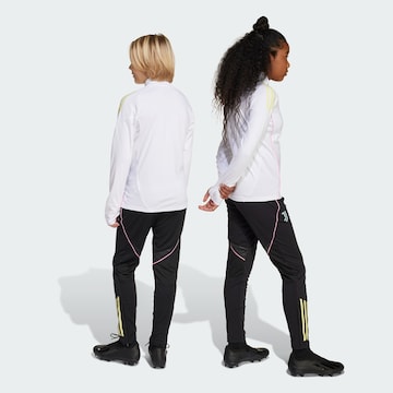 ADIDAS PERFORMANCE Tapered Sportbroek 'FC Juventus Turin' in Zwart