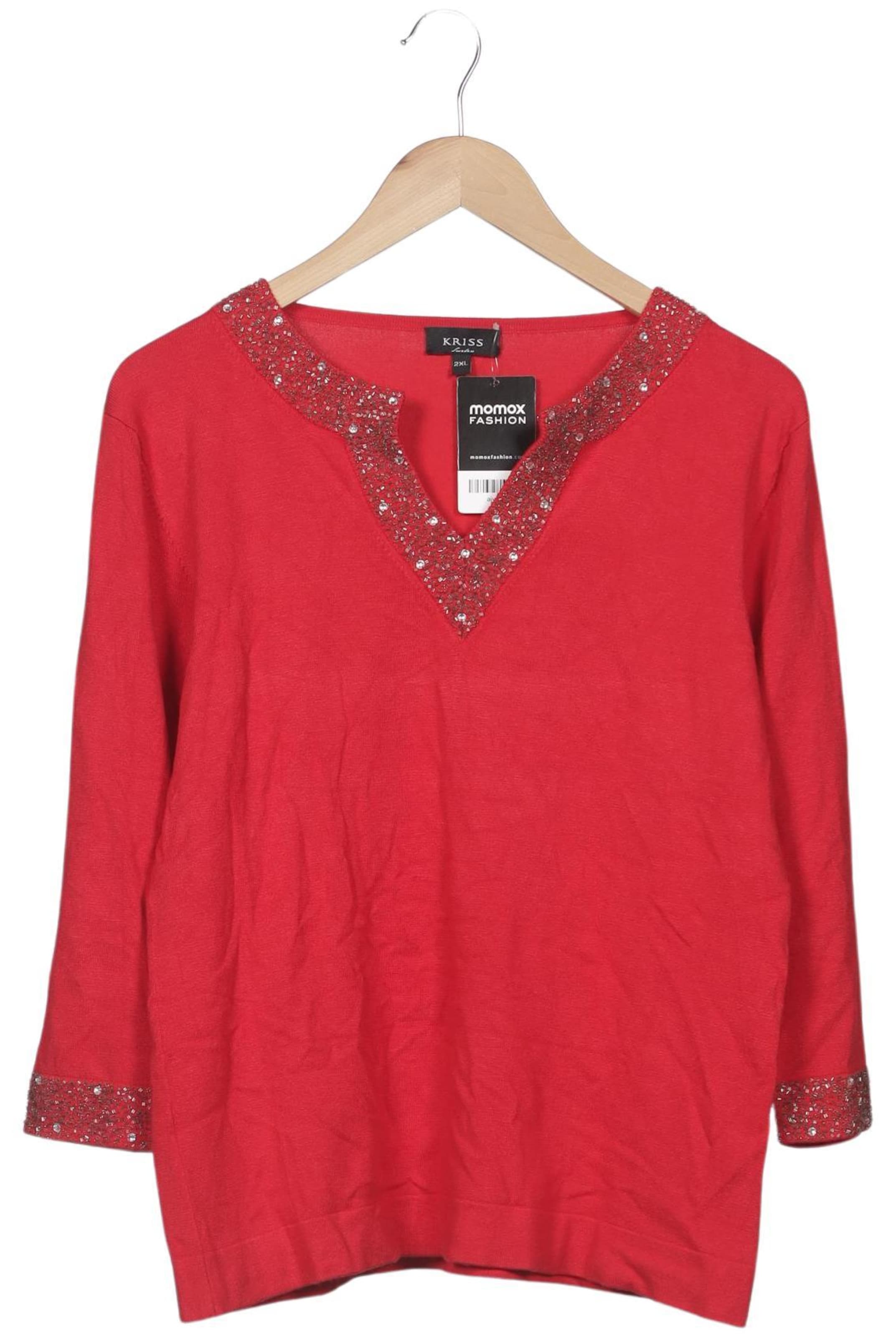 KRISS sweden Sweater & Cardigan in XXL in Red: front