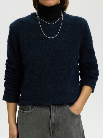 Pullover 'SLWLULU' di SELECTED in blu