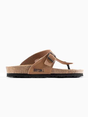 Bayton Teenslippers 'Mercure' in Bruin