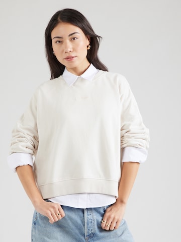 BOSS Sweatshirt 'C_Ever' in White: front